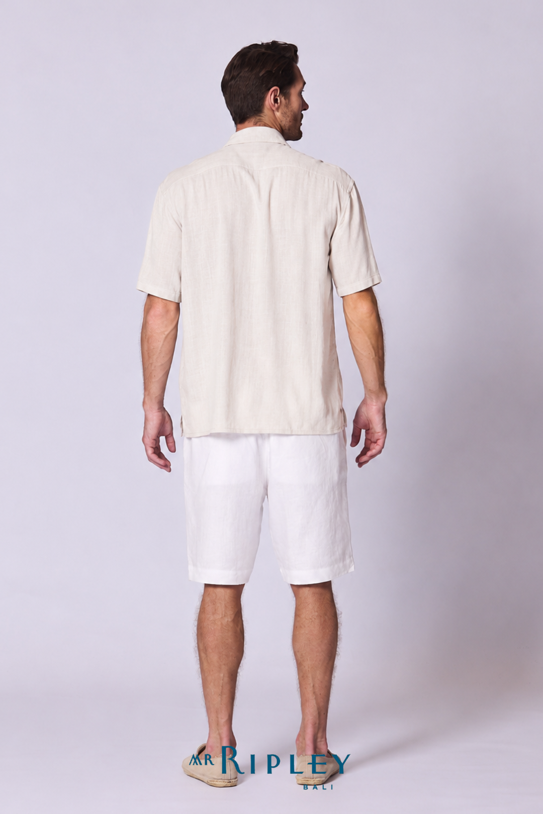 Linen Viscose Camp Shirt