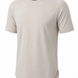 Supima Cotton Notched T-Shirt Beige