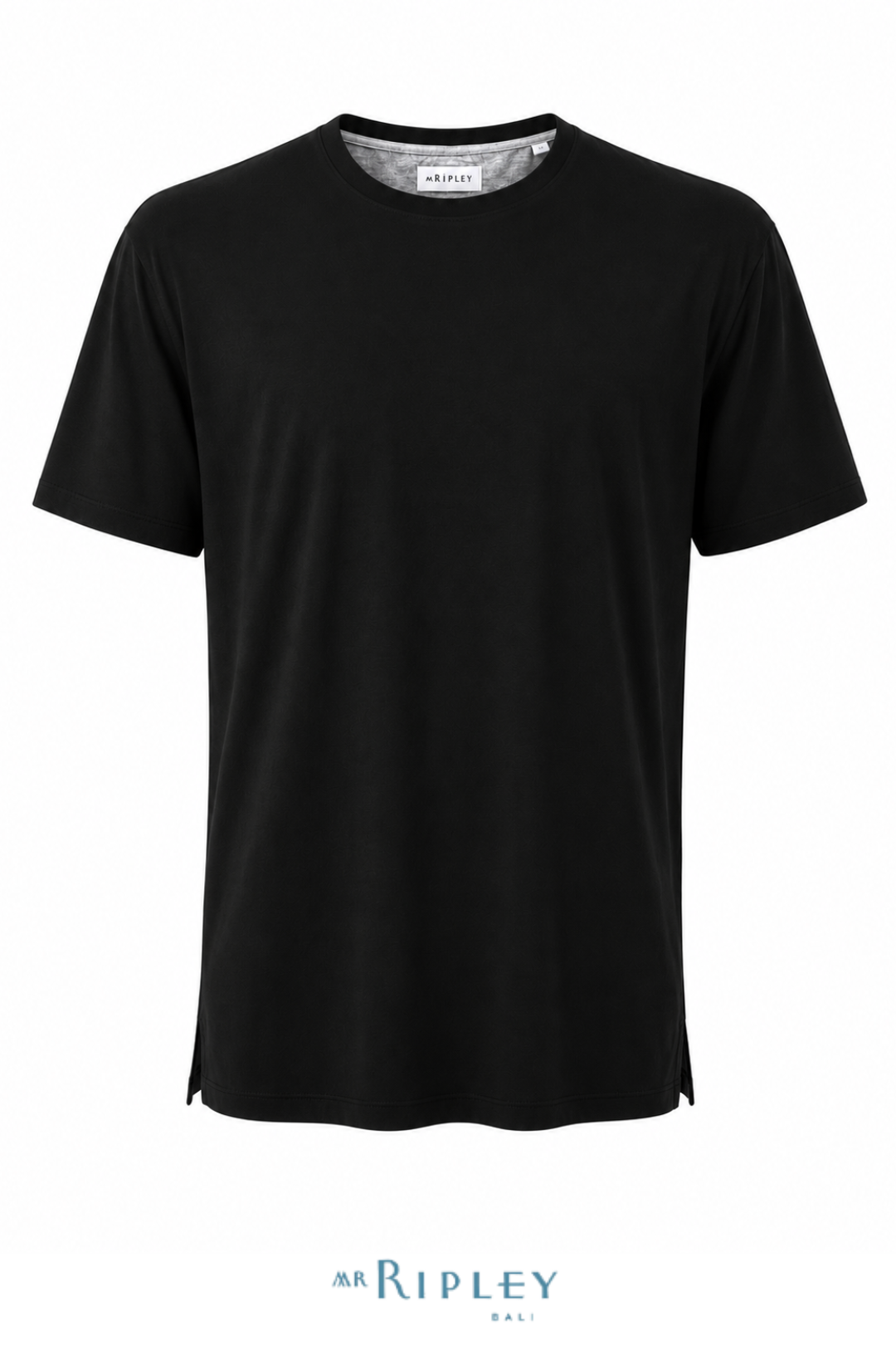 Cotton Supima Classic T Shirt in Black