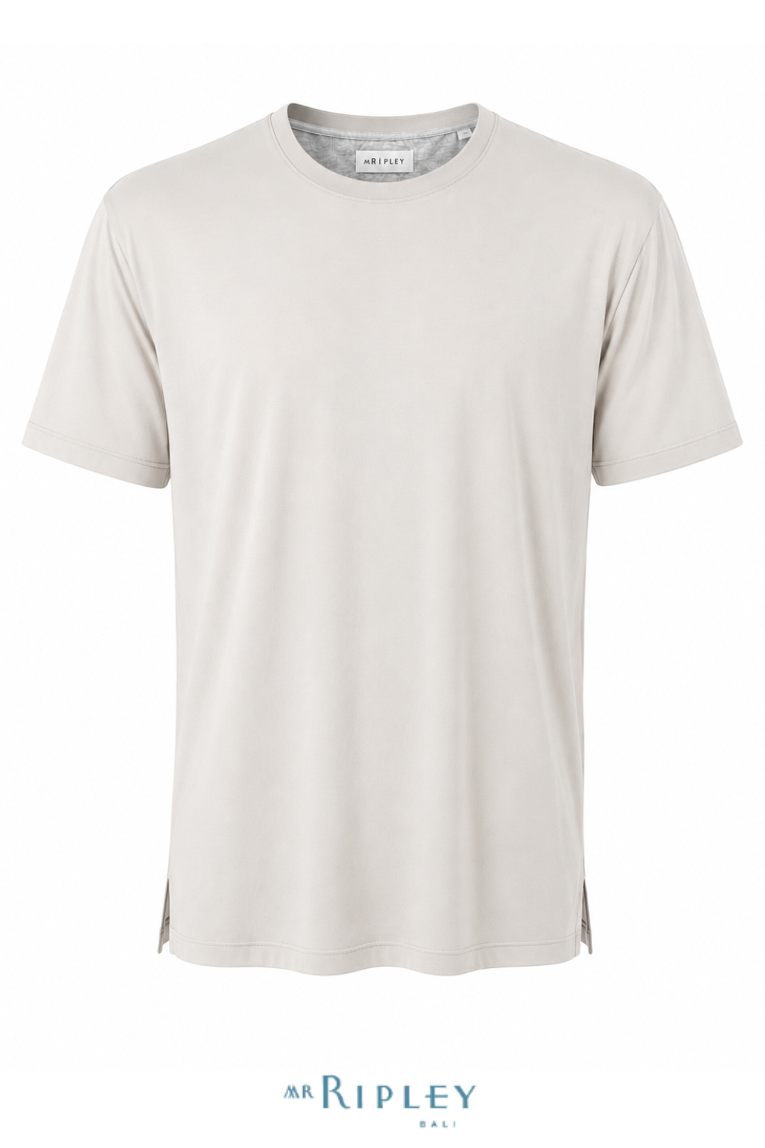 Cotton Supima Classic T Shirt in Stone