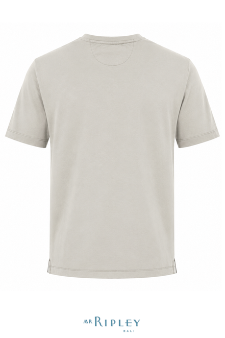 Cotton Supima Classic T Shirt in Stone