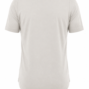 Cotton Supima Notched T Shirt in Stone