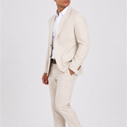 Classic Unstructured Linen Blazer