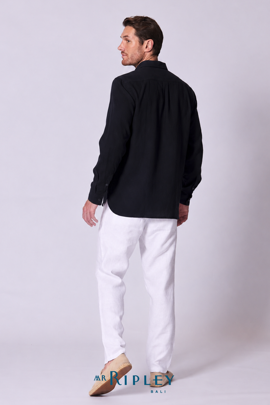 Classic Linen Shirt Long Sleeve