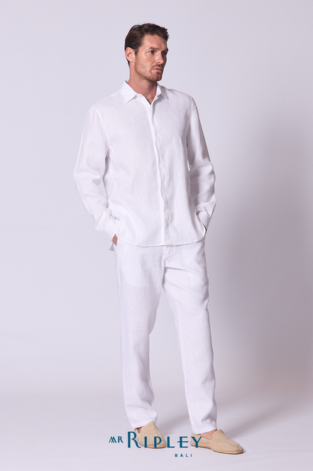 Classic Linen Shirt Long Sleeve