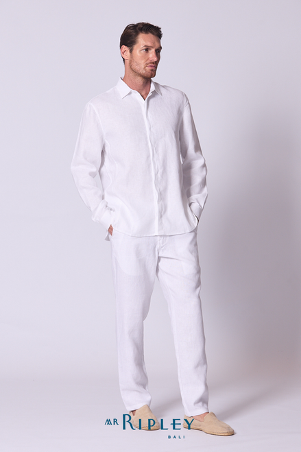 Classic Linen Shirt Long Sleeve