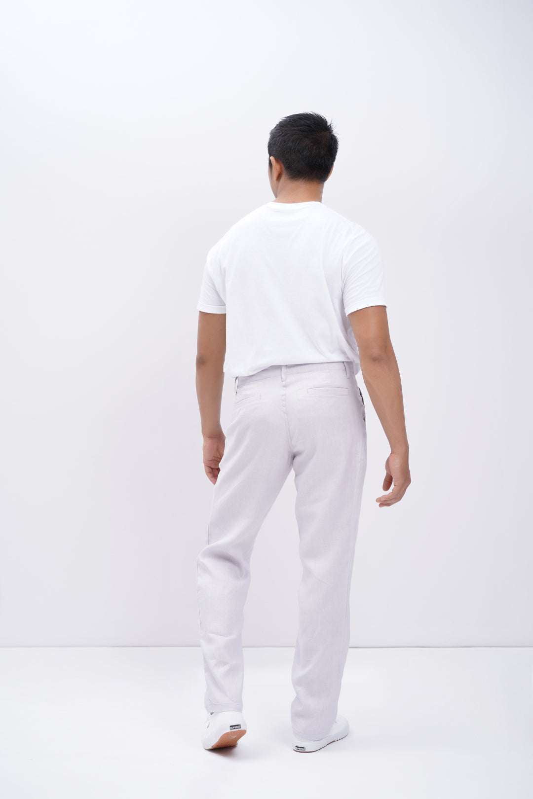Linen Pleated Trouser